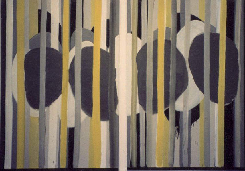 Formation, 2004#Öl auf Leinwand#200 x 280 cm