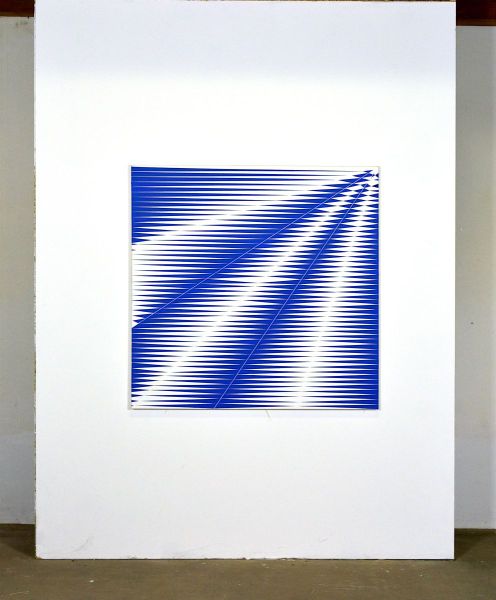 Diagonals on White-eder-paintings
