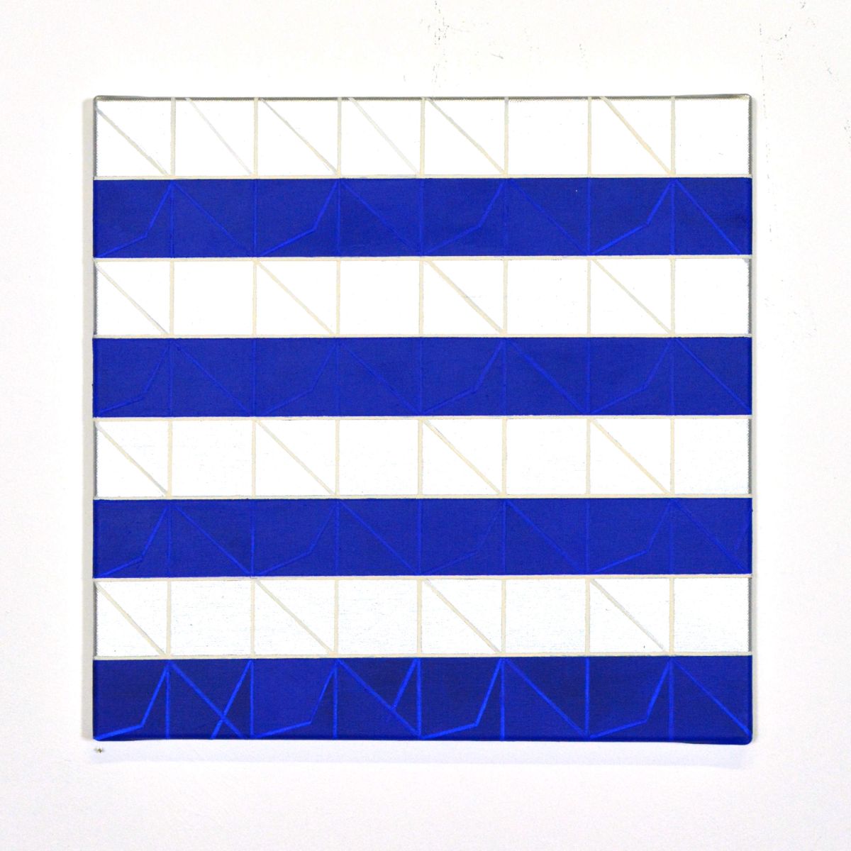 square in blue and silver-paintings-christian eder